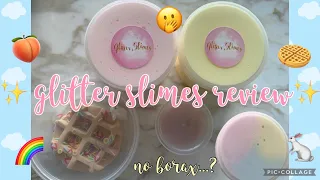 100% HONEST FAMOUS SLIME SHOP REVIEW!! FT. GLITTER SLIMES