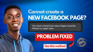 Fixed - You have created too many Pages recently Please try again later | Problem solved 100% workin