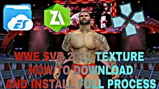 WWE SVR 2011 TEXTURE HOW TO DOWNLOAD AND INSTALL FULL PROCESS BY SVR TECHNICAL