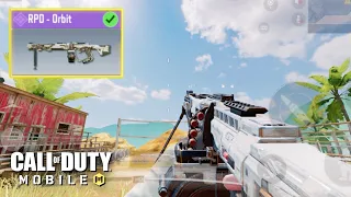 *NEW* EPIC RPD - ORBIT LMG GAMEPLAY in CALL OF DUTY MOBILE! 60 FPS