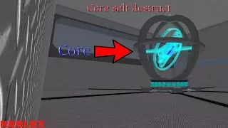 Roblox: Car Crusher: Energy Core and Core Self Destruct