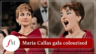 Opera diva Maria Callas singing in 1958 – restored and colourised for first time | Classic FM