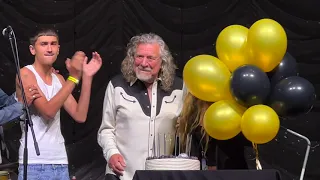 Robert Plant & Allison Krauss - Happy Birthday Robert, Aug 20 2022 (Lake Tahoe, CA) 4K