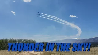 United States Air Force Thunderbirds Over Colorado Springs