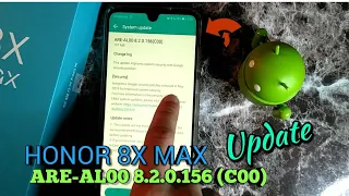 Huawei Honor 8x Max Android security software update!!😱📲!