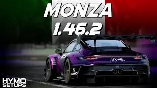 Monza Hotlap + SETUP | 1:46.2 | Porsche 992 GT3 R | Assetto Corsa Competizione v1.9.2