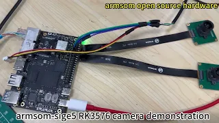 Live Stream Spectacle: ArmSoM-Sige5's RK3576 Dev Board with OV13850 HD Camera Demo