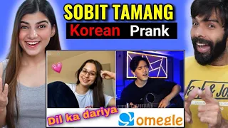 Telling Them I'm KOREAN and singing Hindi Mashups on Omegle | SOBIT TAMANG| Deepak Ahlawat Reaction