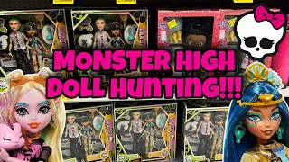 We Found MONSTER HIGH CREEPRODUCTIONS IRL?!!! Spring 2024 Doll Hunting!!