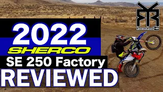 2022 Sherco 250 SE Factory Review - French Enduro Motorcycle