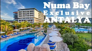 Hotel Numa Bay Exclusive  5-star #hotel #beach #4k #holiday #antalya #turkey #alanya