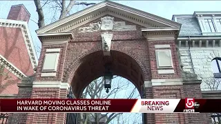 Harvard moving classes online in wake of coronavirus threat