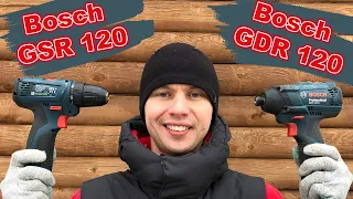 Bosch GDR 120 LI и Bosch GSR 120 LI. Обзор. Тест. Испытание. На что способны?