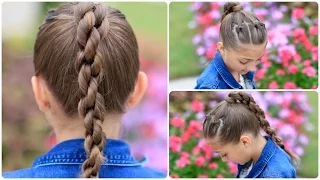 How to Create a Chain Link Braid | Sport Hairstyles