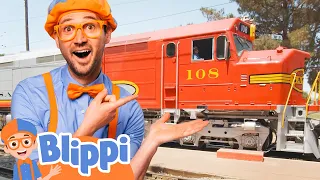 SoCal Trains Blippi Educational Videos | Trick or Treat | Spooky Halloween Stories For Kids