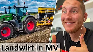 Landwirt in MV testet die Claydon Sämaschinen am Fendt 930 Gen 6 - M4cM4nus reagiert