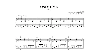 Only Time - Piano