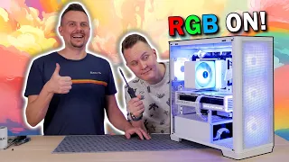 Kasataan pelitietokone 11 RGB-tuulettimella! (APNX C1)