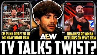 AEW WBD TV Talks TWIST? | WWE CM Punk & McIntyre RAW FACE OFF | Braun Strowman RETURNS During DRAFT