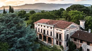 UN TESORO DE ARTE PERDIDO | Mega mansión millonaria de la familia noble veneciana abandonada