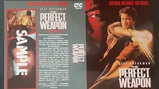 The Perfect Weapon VHS Tape