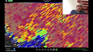 CONFIRMED DAMAGING TORNADO in southwestern WI earlier! A radar breakdown from 15 minutes ago