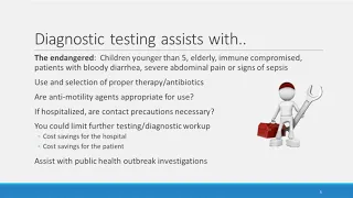 Optimizing GI Testing: Molecular Diagnostic Testing for Common Stool Pathogens