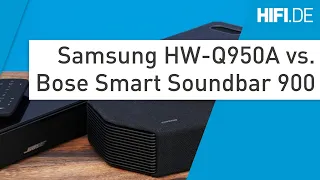 Samsung HW-Q950A vs. Bose Smart Soundbar 900: Der bessere Sound gewinnt