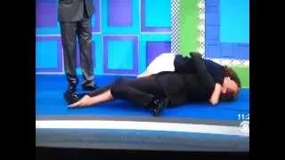 Insane girl tackles Drew Carey on The Price is Right