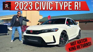 The 2023 Honda Civic Type R Is An Even Better Track Ready Hot Hatch