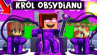 ZOSTAJE POTĘŻNYM KRÓLEM OBSYDIANU W MINECRAFT?! GPLAY & LUMI