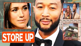 John Legend Spill Meg Bought Flamingo Estate Oldest Jam Jars & Stick Her New Labels In New Interview