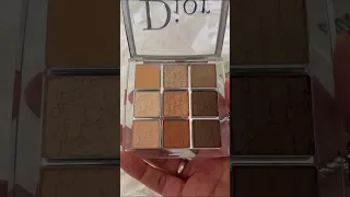 Dior eyeshadow palette in color warm neutrals #dior #diorbackstagee