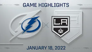 NHL Highlights | Lightning vs. Kings - Jan. 18, 2022