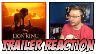 The Lion King Official Trailer Reaction!