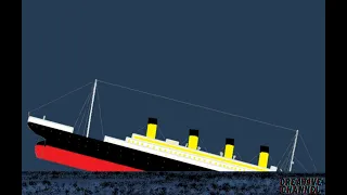 Animation of the sinking of the Titanic