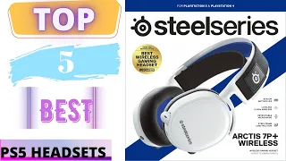 TOP 5 Best PS5 Headsets 2023