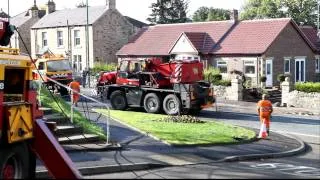 Ebchester Crane Accident - 26th October 2011