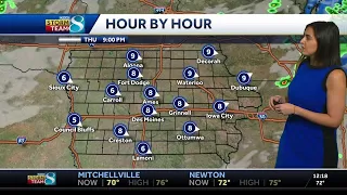 Iowa weather: Sunny and warm end to the week