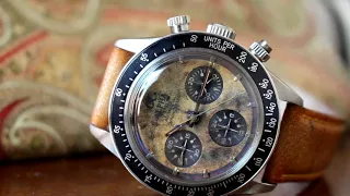 Aged Alpha Daytona Watch Update + Radiomir Homage