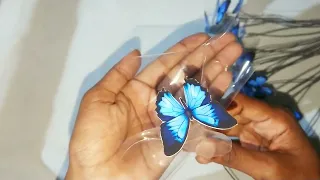 #DIY butterfly bouquet || How to make a butterfly bouquet  🦋❤