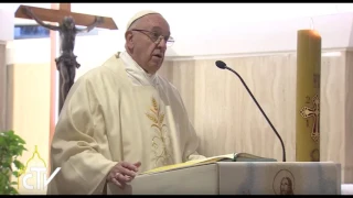 Omelia di Papa Francesco del 27 aprile 2017 – “Il cristiano è un testimone di obbedienza”