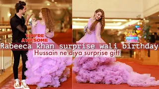 RABEECA KHAN SURPRISE WALI BIRTHDAY | SPECIAL THANKS TO MR@hussain.tareen