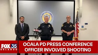 Ocala Police Press Conference: Officer involved shooting