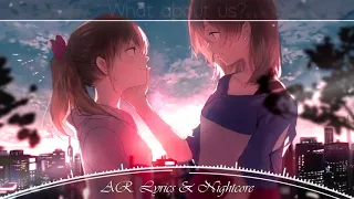 What About Us || Lyrics & Nightcore | P!nk [4k]