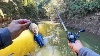 Reto de Pesca con Señuelos HORRIBLES!