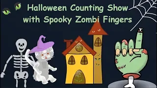 👻🎃🎵👪Halloween Counting Show with Spooky Zombi Fingers and more spooky cartoons for children