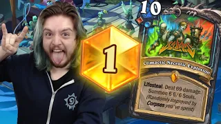 This Deck is A METAL EXPLOSION... | Climactic Necrotic Explosion is the COOLEST CARD in Hearthstone!