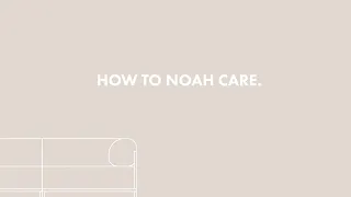 Noah Living: Sofa Pflegevideo - How to noah care
