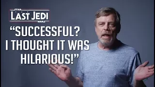 Mark Hamill on Star Wars The Last Jedi 🔥